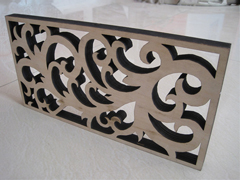 MDF engraving and cutting